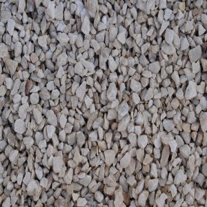 Grava blanca marfil para jardín